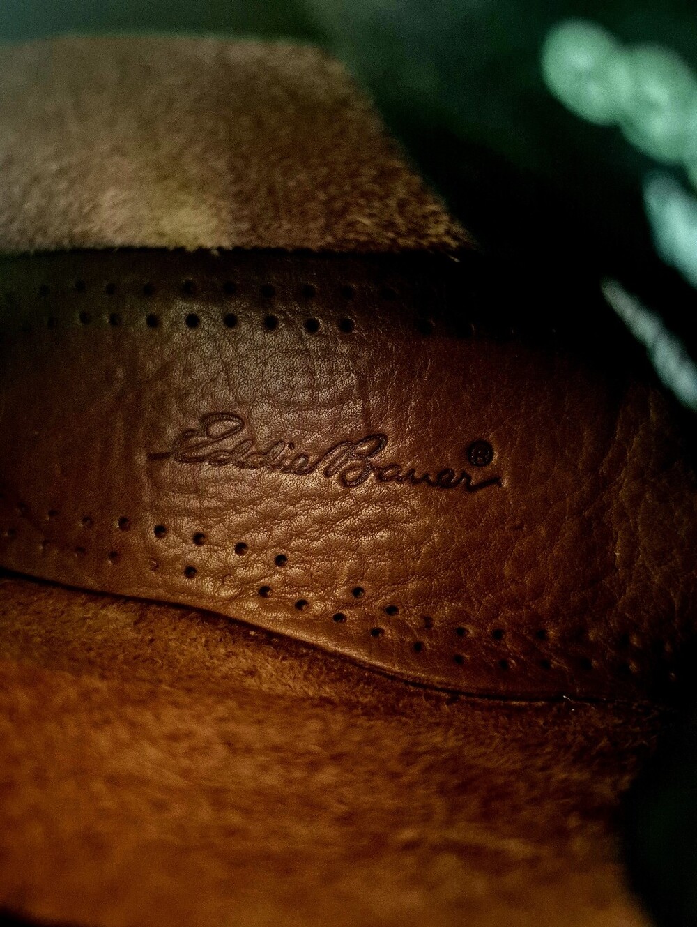 Eddie Bauer Women's CHUKKA Tan/Brown Leather Lace-Up Mid Top Casual Boots 7.5M - Picture 9 of 9